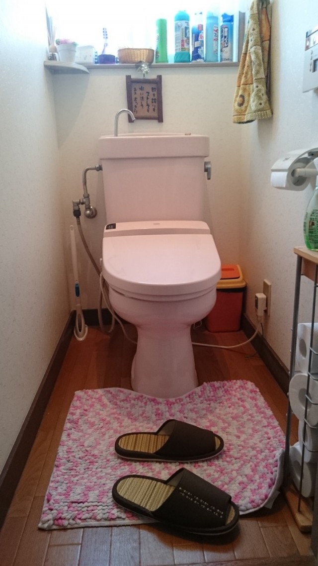 お客様宅のトイレをパナソニック社製 アラウーノ へ改修工事完了です 高崎のサウンドエコーソニー4kやカメラの楽しいイベント開催中