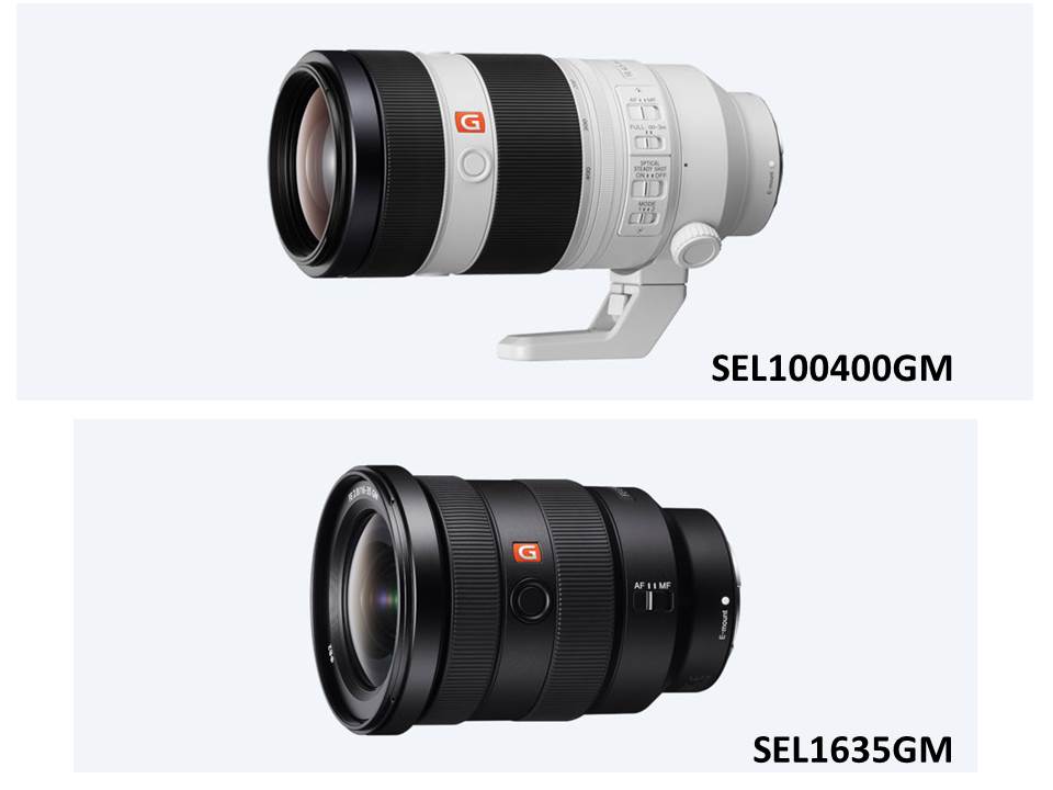新発売】ソニーEマウントレンズ「SEL100400GM」「SEL1635GM」の先行