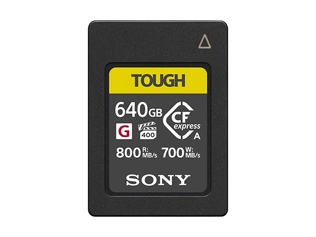 【NEW】記録メディア「TOUGHシリーズ」CFexpress Type Aに大容量の320GBと640GBが登場～♪ 価格もビックリ価格